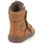 Stivali invernali per bambini Froddo Barefoot Tex Winter Cognac