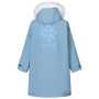 Cappotto impermeabile per bambini Regatta Junior Waterproof Changing Robe Pro Grey Mirage