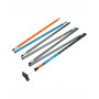 Sonda da valanga Ortovox Probe Alu 280 blu/arancio Silver