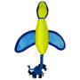 Giocattolo per cane Nerf Dog Launching Duck 42cm blu/giallo modrá