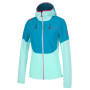 Felpa da donna La Sportiva Session Tech Hoody W blu/azzurro Turquoise/Crystal