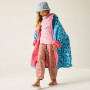 Cappotto antipioggia Regatta Junior Waterproof Changing Robe SBluFlPiLem