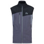 Gilet da uomo Hannah Carsten Vest nero/grigio anthracite/stormy weather