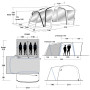 Tenda gonfiabile Outwell Hartsdale 4PA