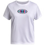Maglietta sportiva per bambini Under Armour Tech Armour Graphic SS White