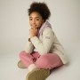 Felpa da bambino Regatta Myla Hybrid Jacket PowLilVan