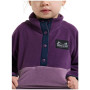 Felpa da bambino Didriksons Monte Kids Half Bu 6 Northen Purple