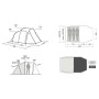 Tenda familiare Robens Cima Versa 3