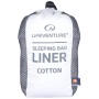 Sacco lenzuolo LifeVenture Cotton Sleeping Bag Liner, Mummy