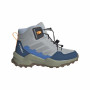 Scarpe da bambino Adidas Terrex Ax4R Mid grigio Gretwo/Refsil/Globlu