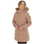 Cappotto invernale da donna Fundango Melody Padded Jacket marrone walnut