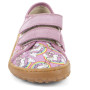 Sneakers per bambini Frodo Barefoot canvas White/Pink