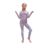 Maglietta sportiva per bambini Sensor Merino DF Planet Mystic Violet