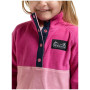 Felpa da bambino Didriksons Monte Kids Half Bu 6 Cactus Pink