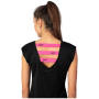 Vestito da donna Drexiss Black/Pink Coolmax