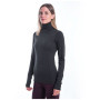 Maglietta sportiva da donna Sensor Merino Bold Roll Neck dl.rukáv
