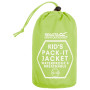 Giacca da bambino Regatta Kids’ Pack-It Jacket III Sharp Green