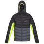 Giacca invernale da uomo Regatta Harrock nero Black/DkGrey