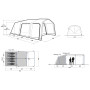 Tenda familiare per 5 persone Outwell Iowa 5 Air
