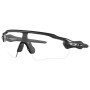 Occhiali da sole OAKLEY Radar Ev Path Clear 50% Black Irid Photo