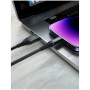 Cavo di ricarica e trasmissione Swissten Aramid Reinforced USB/USB-C 1,5 m