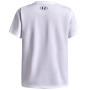 Maglietta sportiva per bambini Under Armour Tech Armour Graphic SS White