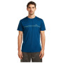 Maglietta da uomo Icebreaker Men Merino 150 Tech Lite SS Tee Range Stripes