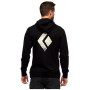 Felpa da uomo Black Diamond Chalked Up FZ Hoody