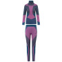 Intimo funzionale da donna Viking Fusion Set viola turquise/fuchsia