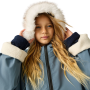 Cappotto impermeabile per bambini Regatta Junior Waterproof Changing Robe Pro Grey Mirage