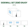 Parete laterale Brunner Sidewall Set Enjoy/Pro 3x3
