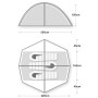 Tenda da trekking Terra Nova Equipment Helm Compact 3