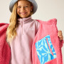 Cappotto antipioggia Regatta Junior Waterproof Changing Robe SBluFlPiLem