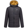 Giacca trapuntata da uomo Regatta Lightfell nero/marrone Blk(WoodBrn)