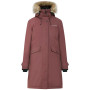 Parka invernale da donna Didriksons Erika Wns Parka 3 bordeaux Old rust