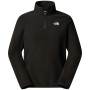 Felpa da uomo The North Face M Glacier Fleece 1/4 Zip Jacket nero TNF BLACK