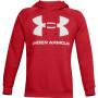 Felpa da uomo Under Armour Rival Fleece Big Logo HD rosso VersaRed//OnyxWhite