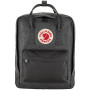 Zaino Fjällräven Kånken Re-Wool grigio scuro Grey