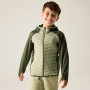 Giacca da bambino Regatta Junior Andreson Hybrid DkKhaki/LtSg