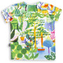 Maglietta da bambino Wouki Tento Green