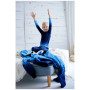 Maglietta sportiva per bambini WAMU Mozaika dark blue