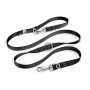 Guinzaglio per cane Curli Adjustable Leash Nylon nero Black