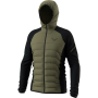 Giacca ibrida da uomo Dynafit Radical Ins Hybrid Jkt M verde/nero 5A41 - military green/0910