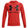 Felpa da uomo Under Armour Rival Fleece Big Logo HD arancione/nero RadiantRed//Black
