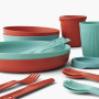 Set di stoviglie Sea to Summit Passage Dinnerware Set 2P 14 Piece