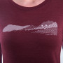 Maglietta da donna Sensor Merino Air Pt Hills dl.rukáv