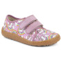 Sneakers per bambini Frodo Barefoot canvas White/Pink rosa