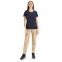Maglietta da donna Icebreaker Central Classic SS Tee