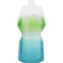 Bottiglia pieghevole Platypus Soft Bottle 1,0L Closure verde/blu CoastalStripe