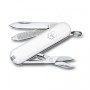 Coltello da tasca Victorinox Classic SD Colors bianco Falling Snow